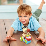 Kiddivilla Musical Light-Up Spraying Drum Dog Toy for Kids