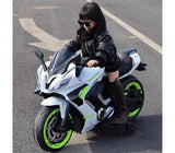 Kiddivilla R9 Rechargeable PL 6655 12V Battery Operated Ride On Bike for Kids, 1 to 6 Years