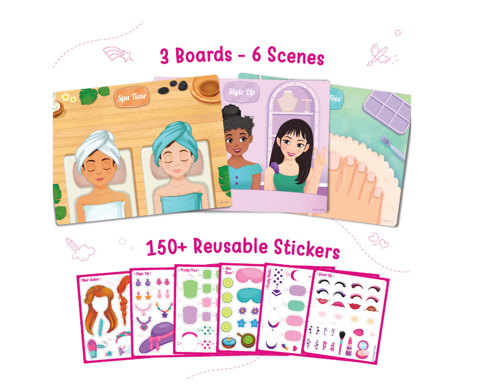 stickerfun makeup & hair kit