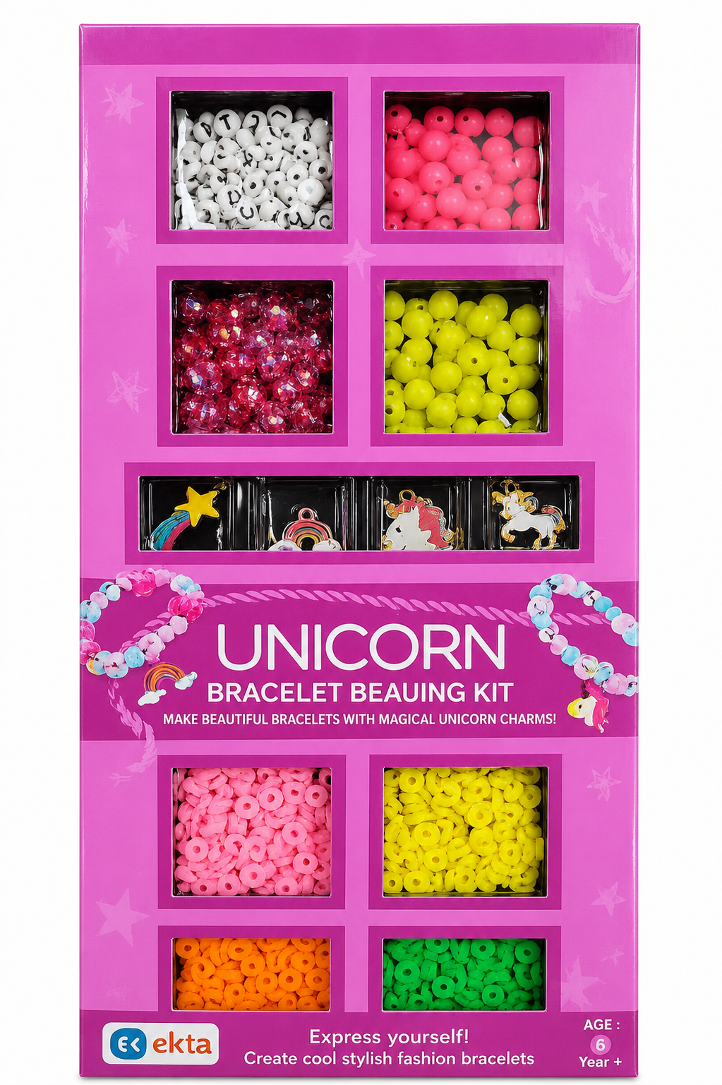 unicorn bracelet beauing kit