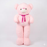 Premium Pink Teddy Bear Soft Toy with Ribbon – Super Soft Plush, Cute & Perfect Gift